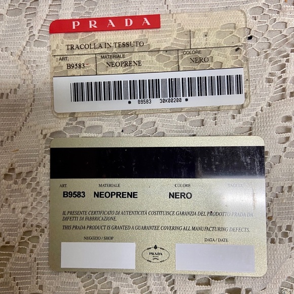 Prada Black Nylon Sports Hand Bag 10in x 8in x 5in - Picture 15 of 16